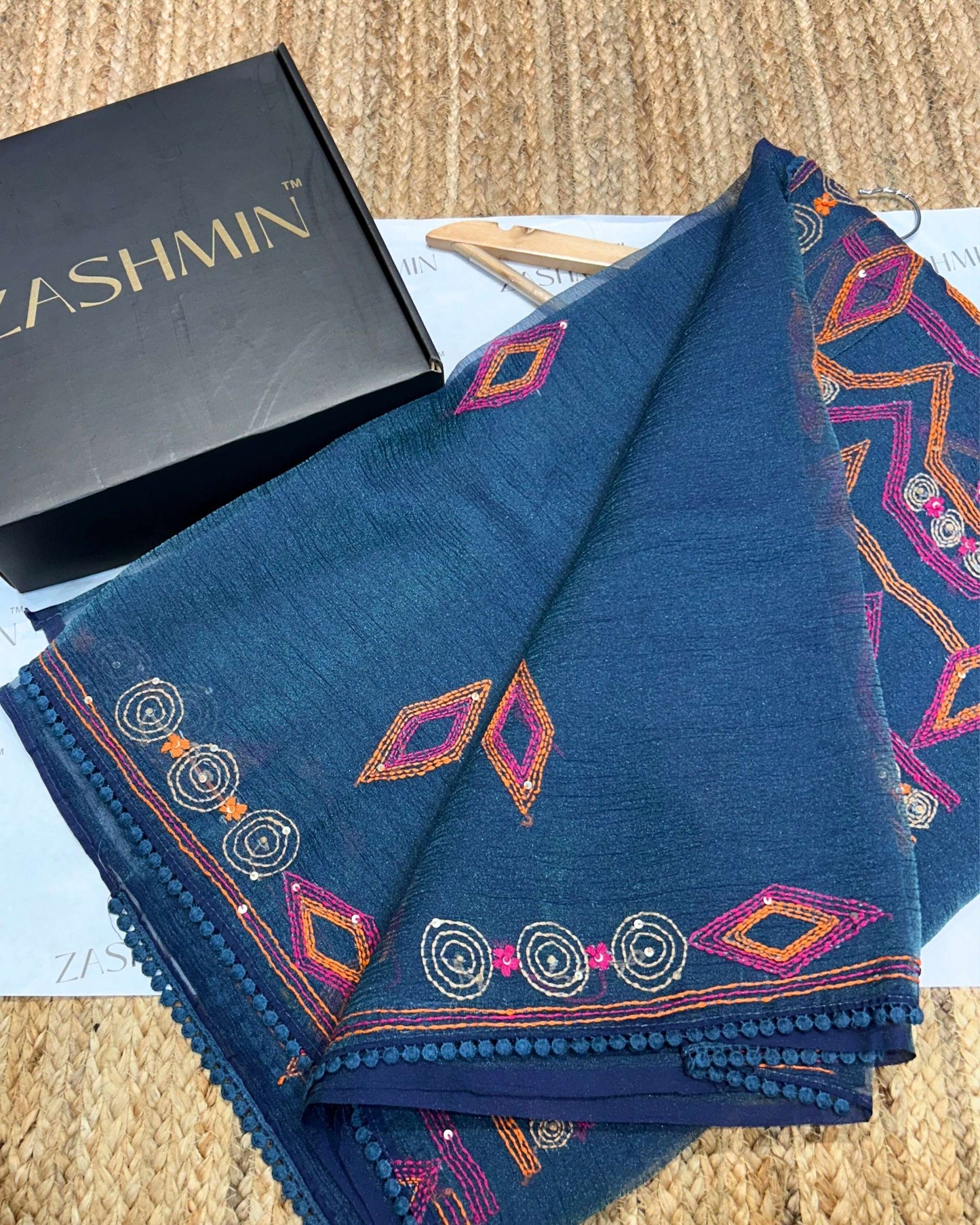 Zashmin Starry Drape Blue