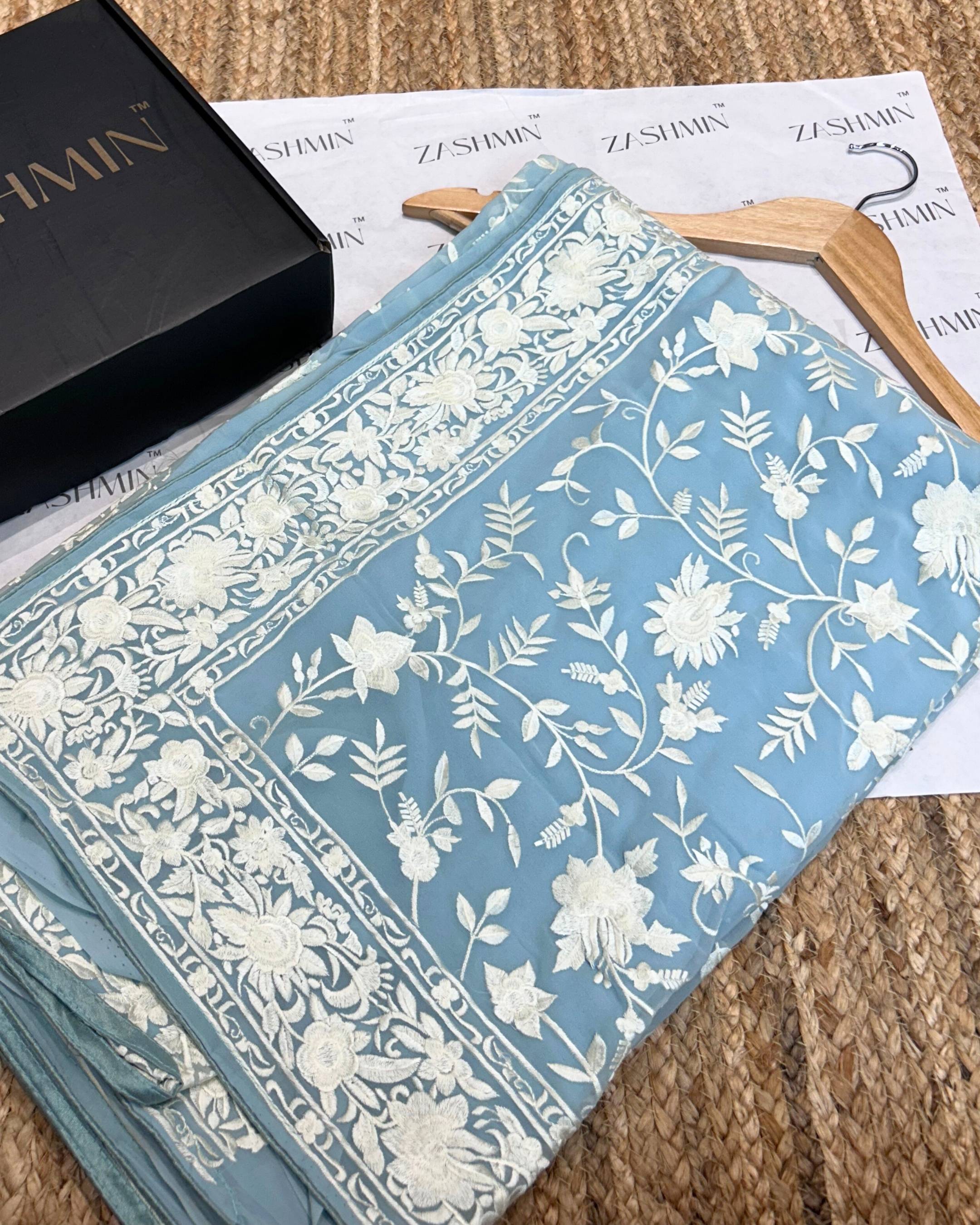 Zashmin Aasmaan Sky Blue