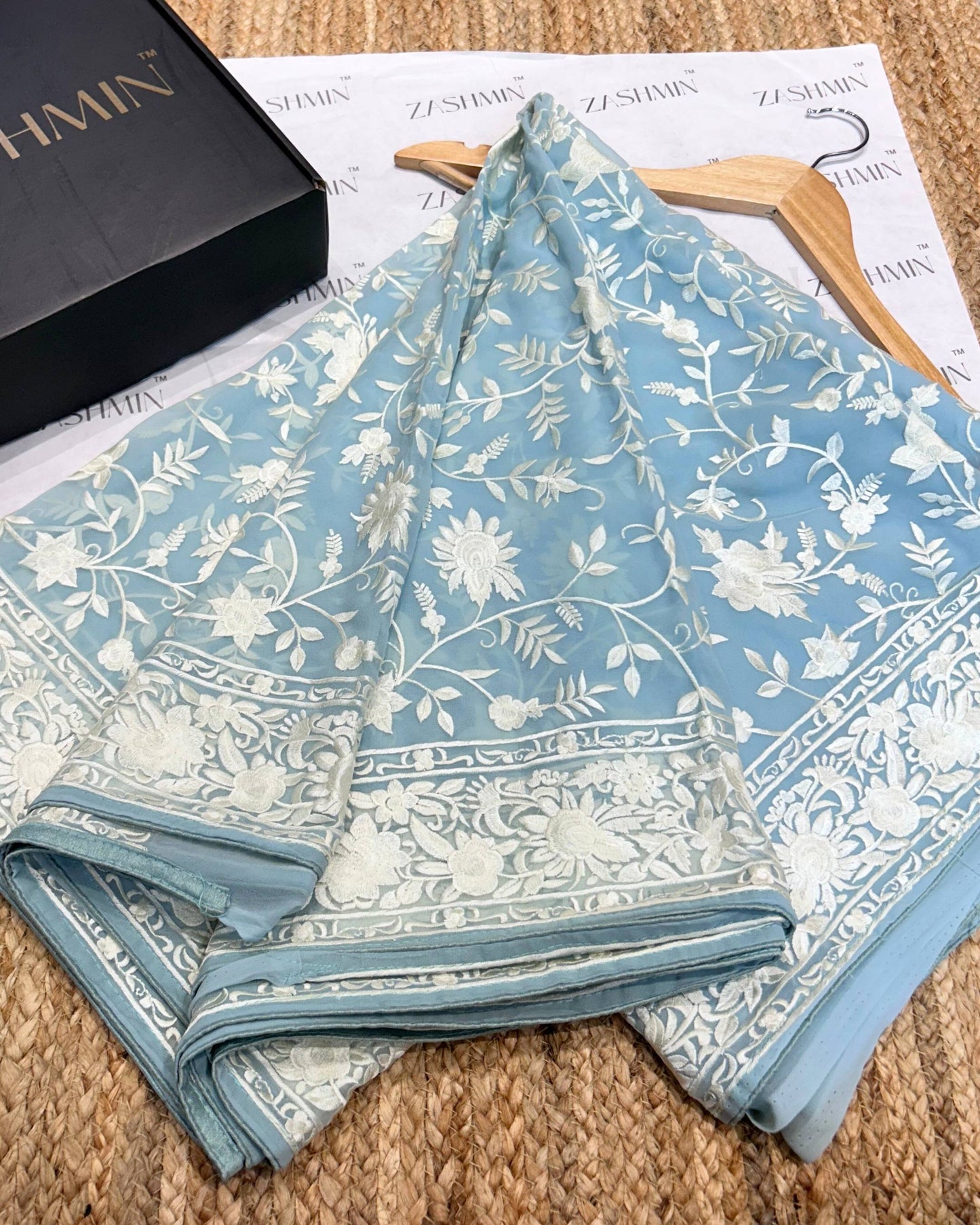 Zashmin Aasmaan Sky Blue