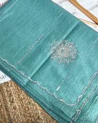 Zashmin Lotus Sea Green