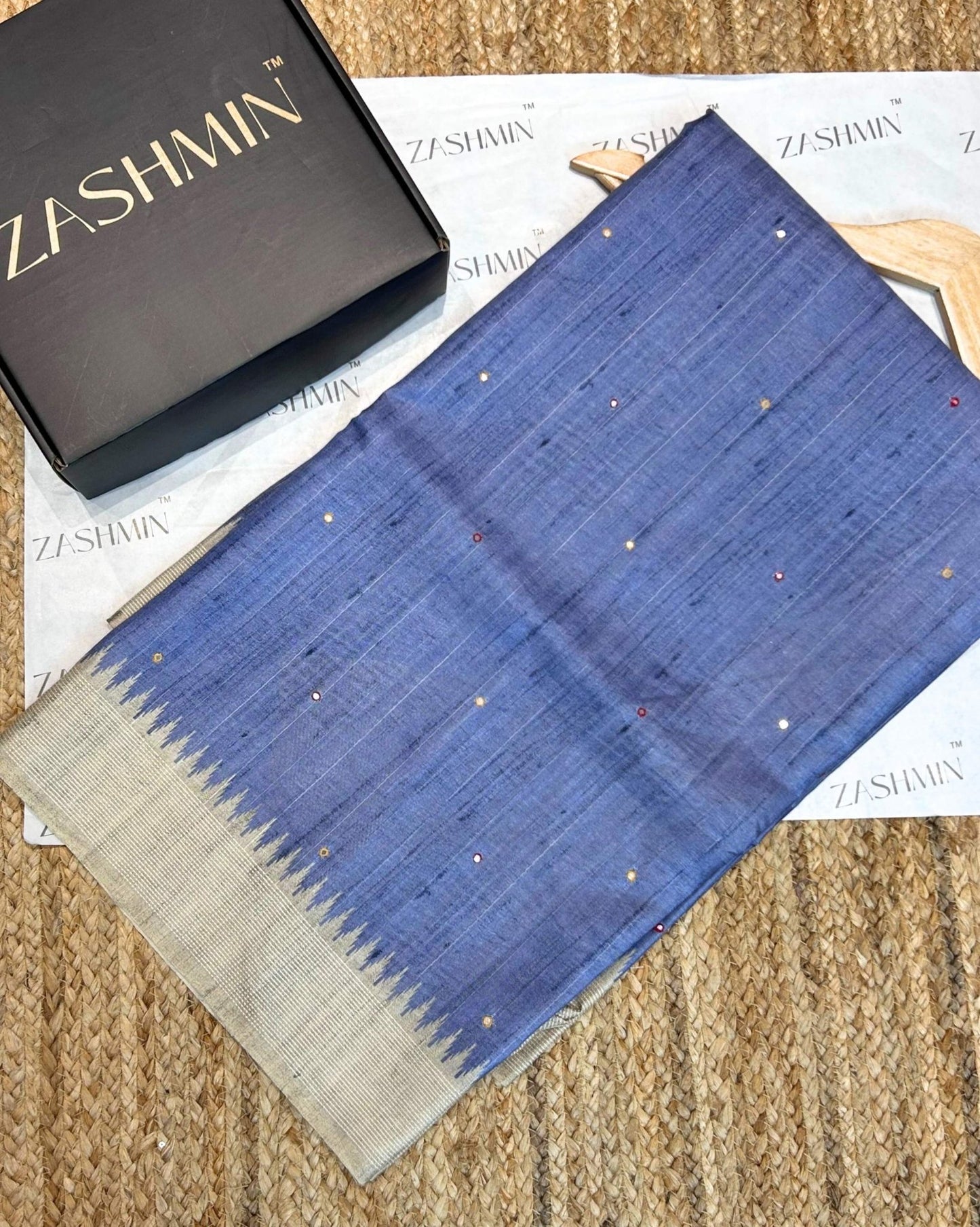 Neel Tara Dusky Indigo - Zashmin