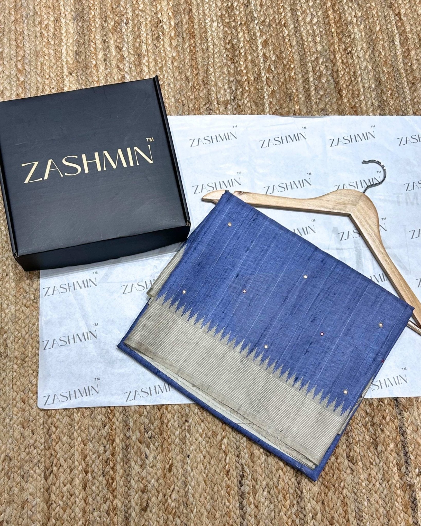 Neel Tara Dusky Indigo - Zashmin