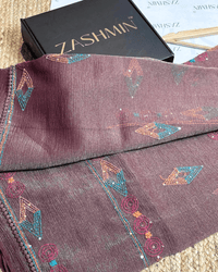 SAREE/SAA164 Zashmin Starry Dark Chocolate - Zashmin